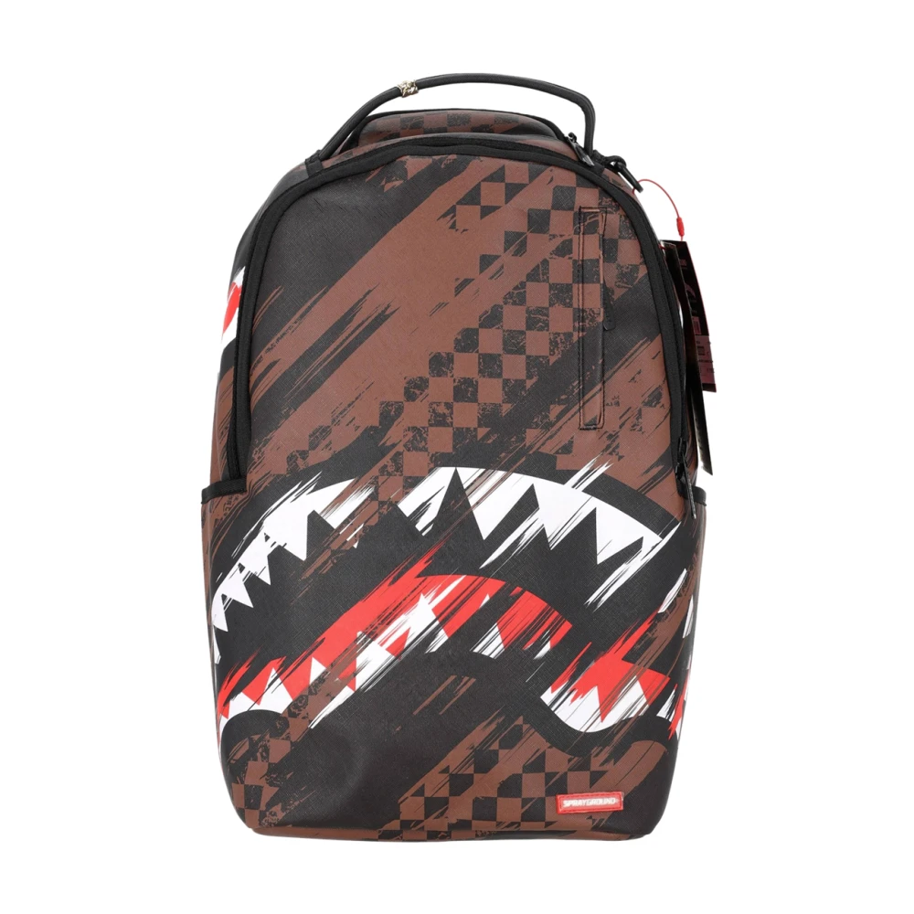 Sprayground Unisex Multicolor Backpacks, One Size, Smeared Grunge Backpack