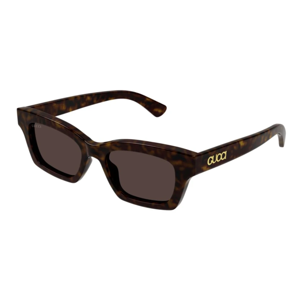 Gucci Unisex Brown Sunglasses, 51 Mm, Stylish Sunglasses For Everyday Wear