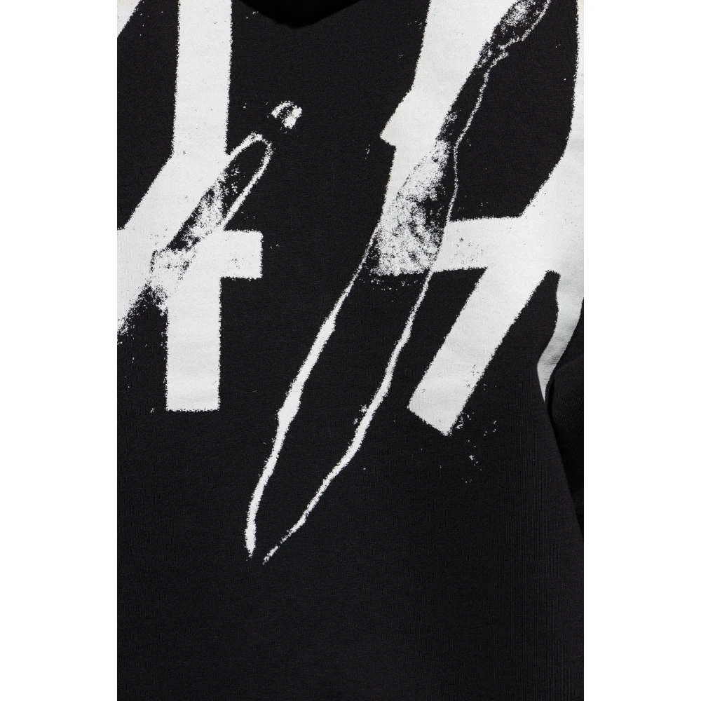 44 Label Group Sweatshirt met logo Black Heren