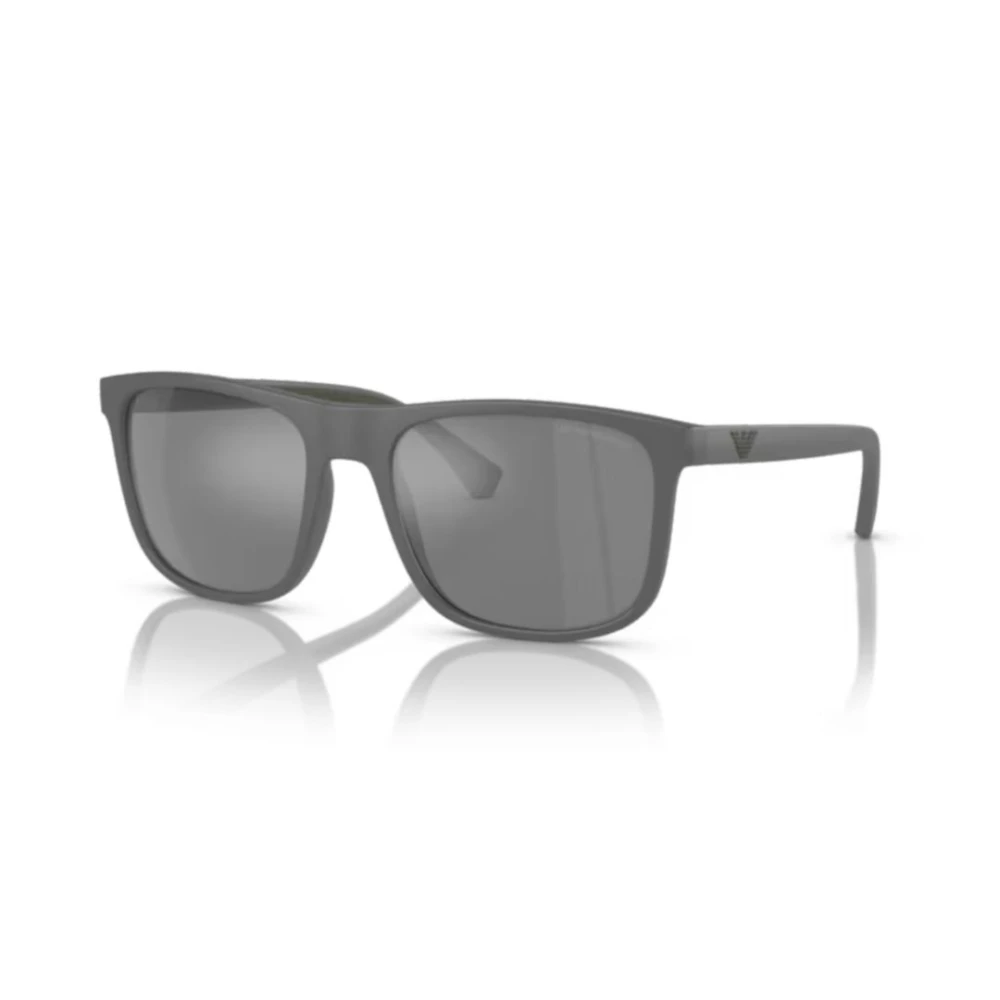 Emporio Armani Unisex Gray Sunglasses, 56 Mm, Stylish Sunglasses Collection