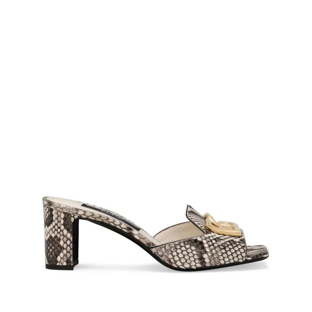 Shoes > Heels > Heeled Mules - - Dolce & Gabbana - Modalova