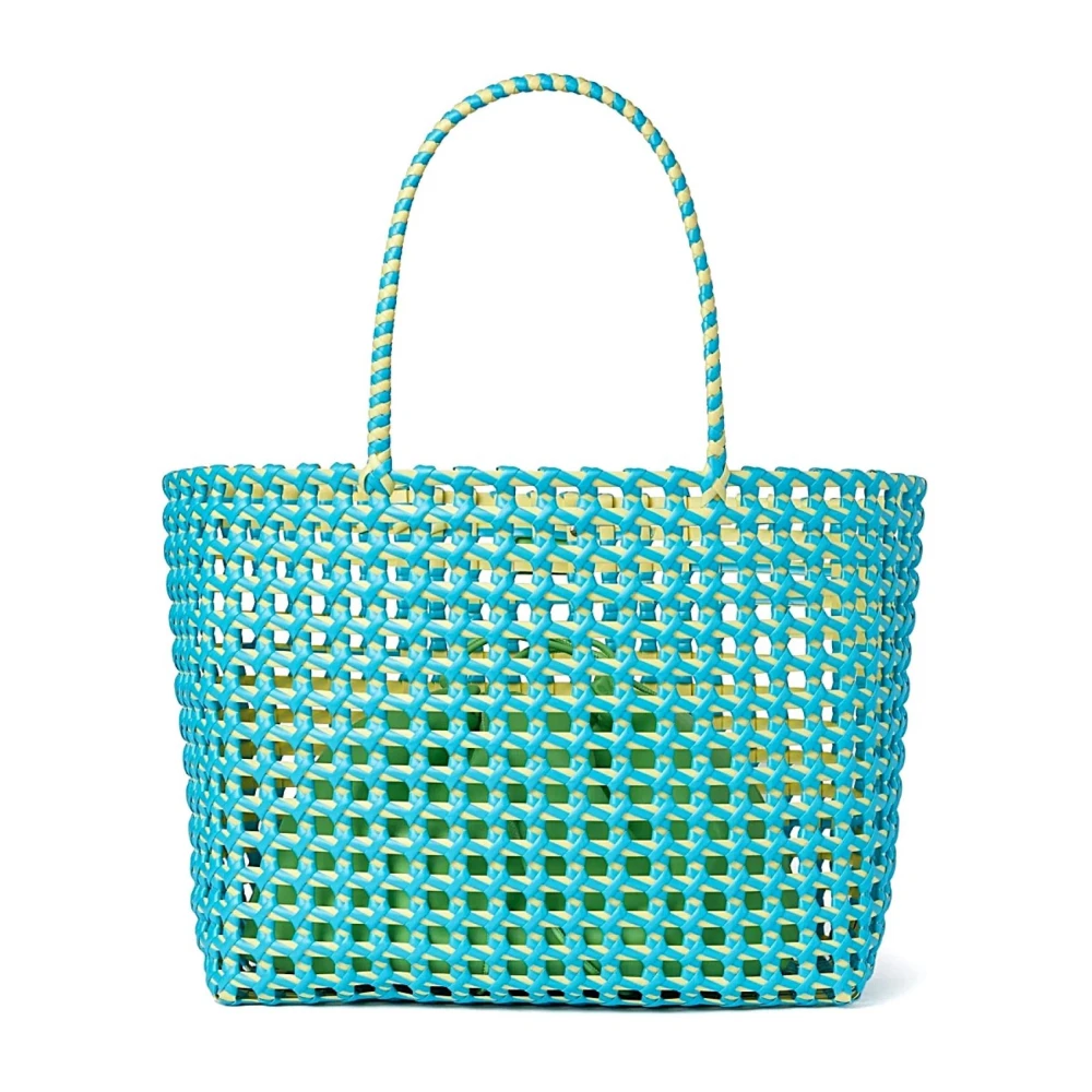 Msgm Women's Blue Shopping Bags, One Size, Borsa
