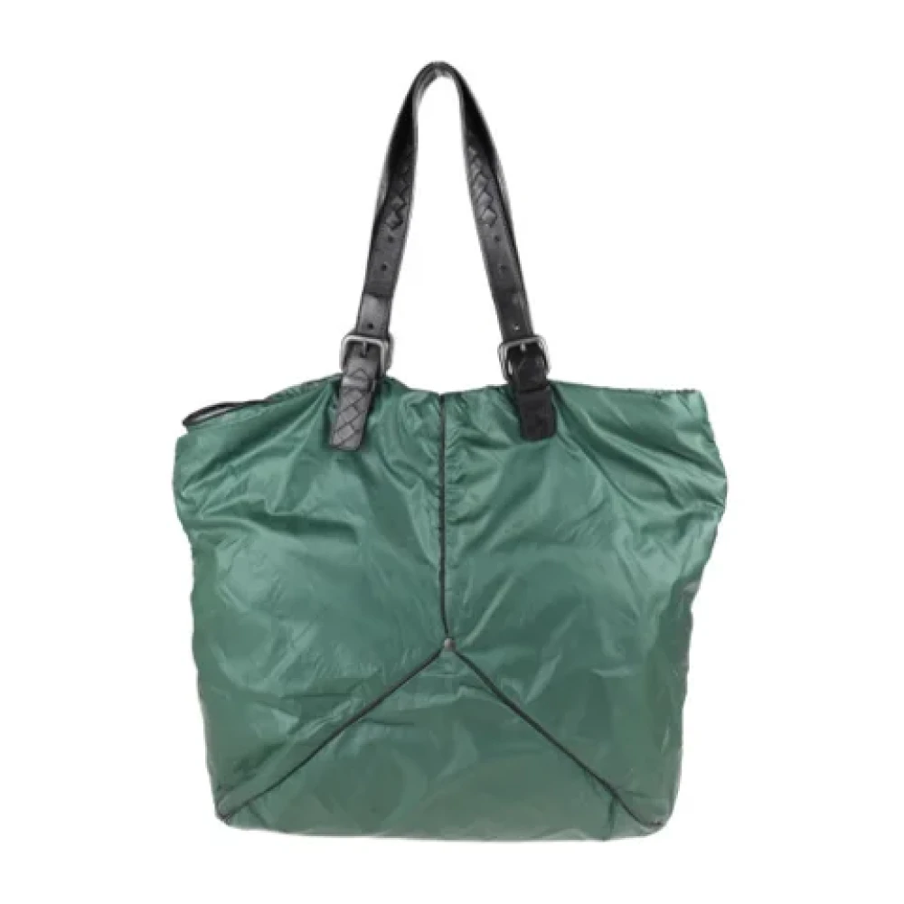 Bottega Veneta Vintage Pre-owned Leather shoulder-bags Green Dames