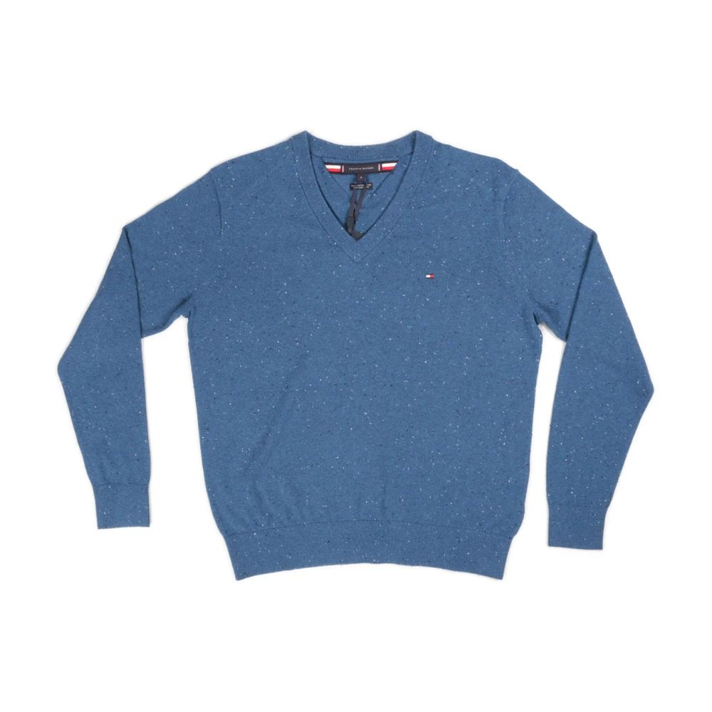 Knitwear > V-neck Knitwear - - Tommy Hilfiger - Modalova