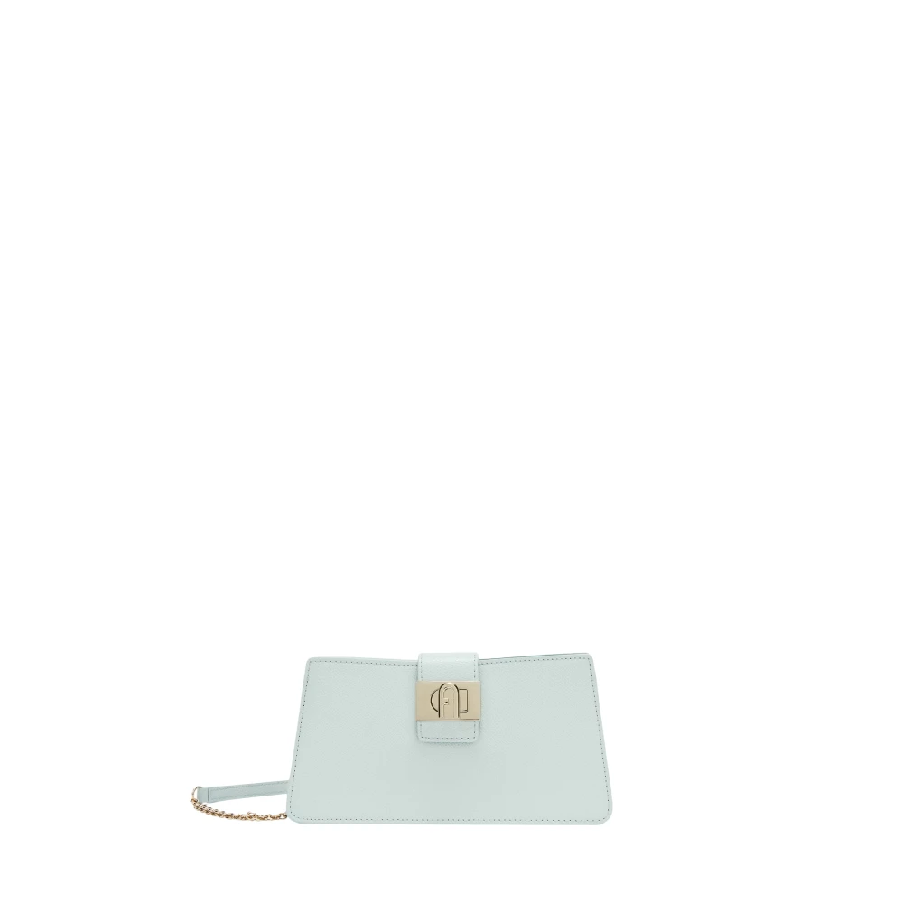 Furla Mini Tas 1927 Arch Logo Twist Sluiting Green Dames