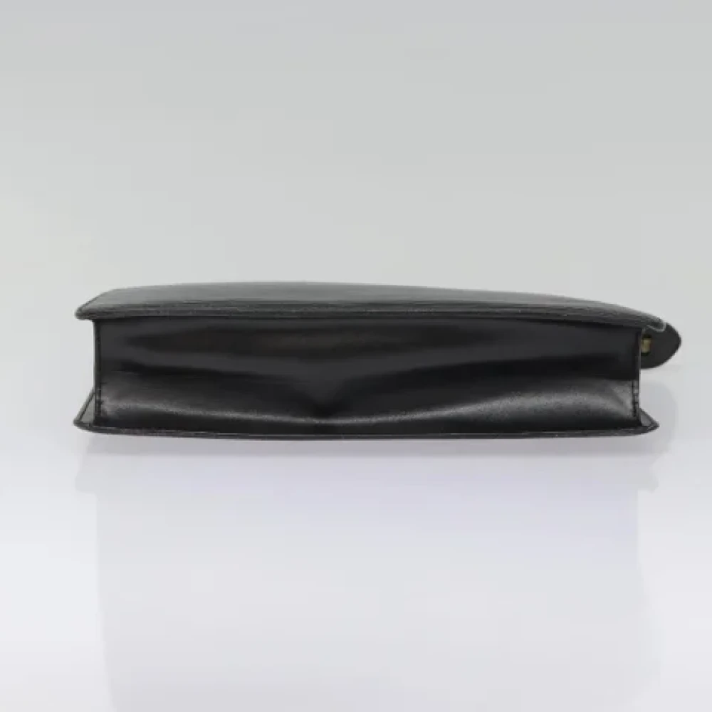 Louis Vuitton Vintage Pre-owned Leather clutches Black Dames