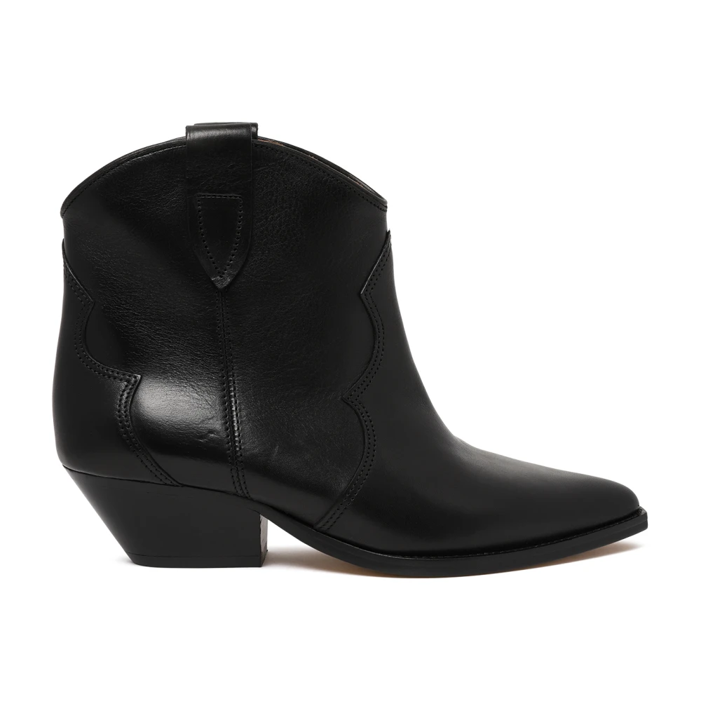Isabel Marant Women's Black Dewina Boots - Cowboy & Biker Boots - 3 Uk - Shoes