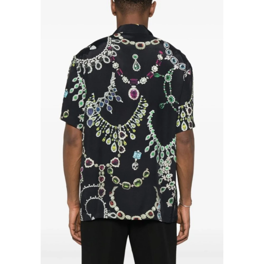 John Richmond Heren Casual Overhemd Black Heren