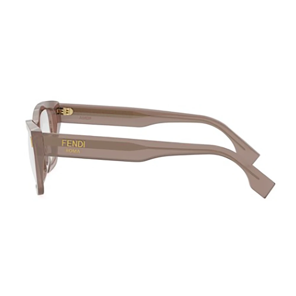 Fendi Chique Optische Frames Naakt Neutrals Beige Dames