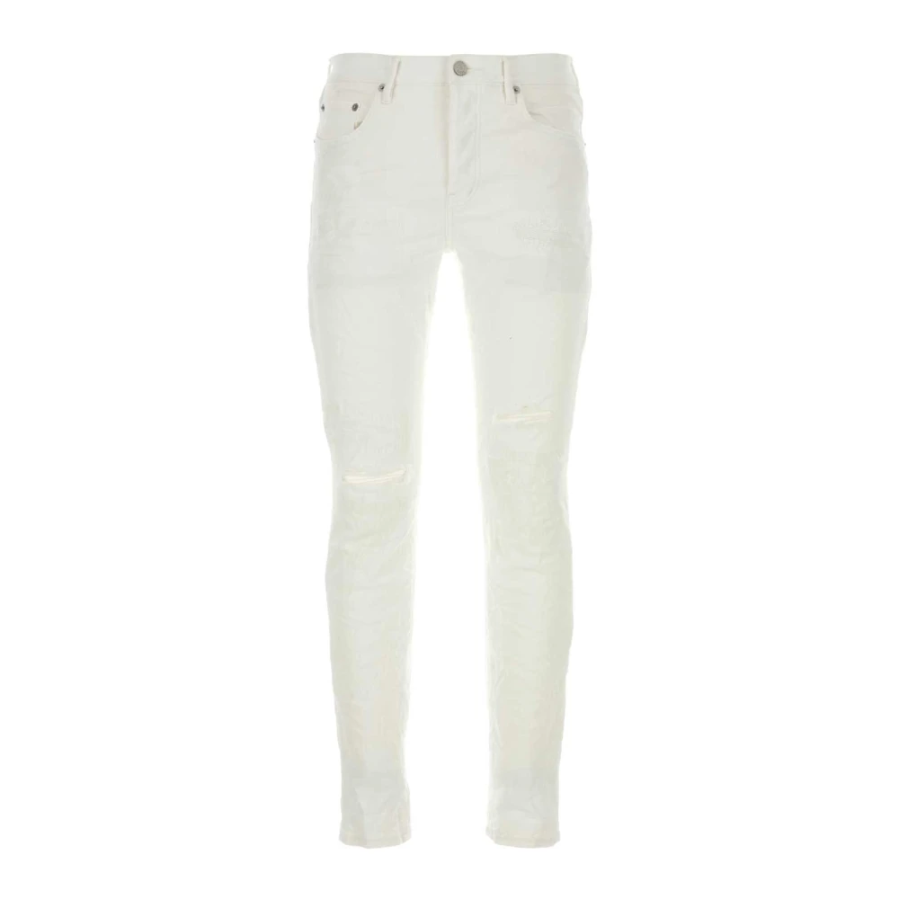 Purple Brand Witte Denim Jeans White Heren