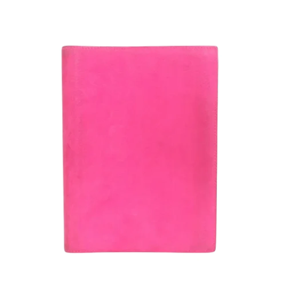 Hermès Vintage Pre-owned Leather home-office Pink Dames