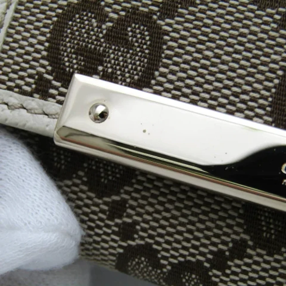 Gucci Vintage Pre-owned Fabric key-holders Beige Dames