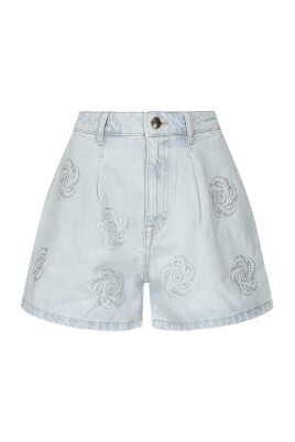 denim-studs-shorts