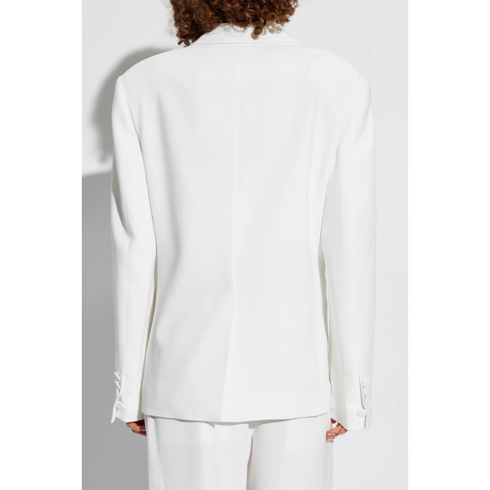 Dsquared2 Double-breasted blazer White Dames