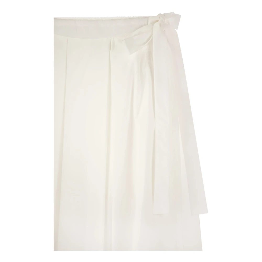 Max Mara Weekend Midi Skirts White Dames