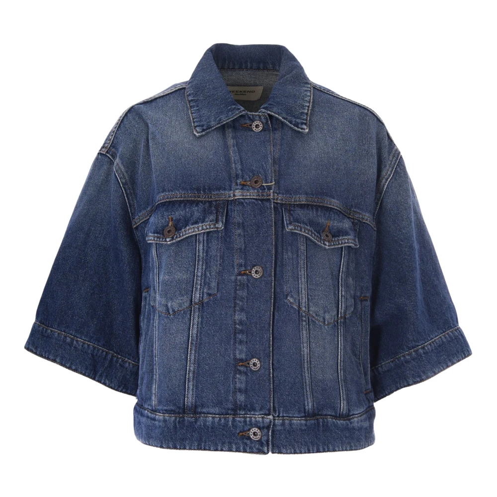 Max Mara Damen Blau Jacken, 2XSgröße:
