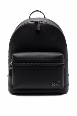 sac-a-dos-noir-avec-fermeture-eclair-et-poche-avant
