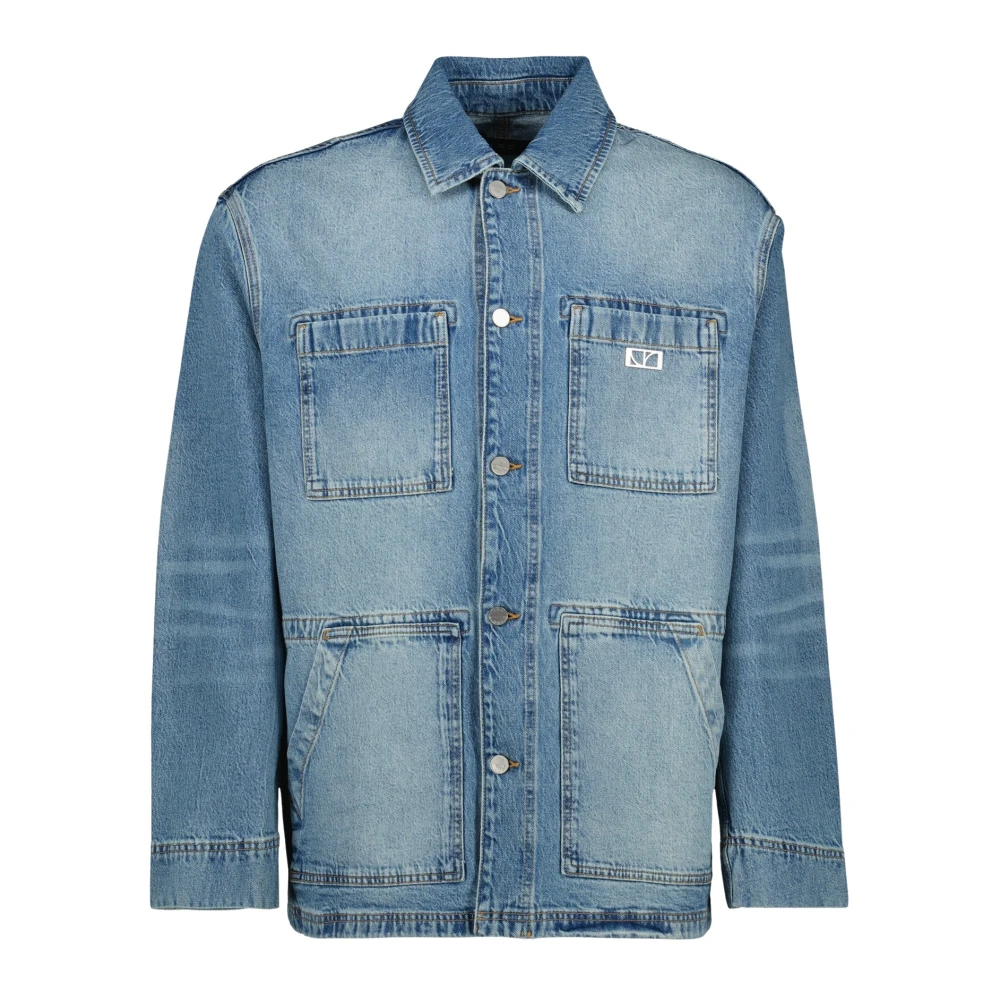 Iro Blue Classic Denim Jacket - Male - Denim Jackets - M - Jackets