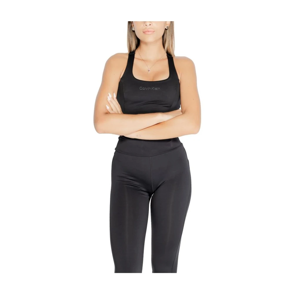 Calvin Klein Zwart HighWaist Leggings Sports Bra Set Black Dames