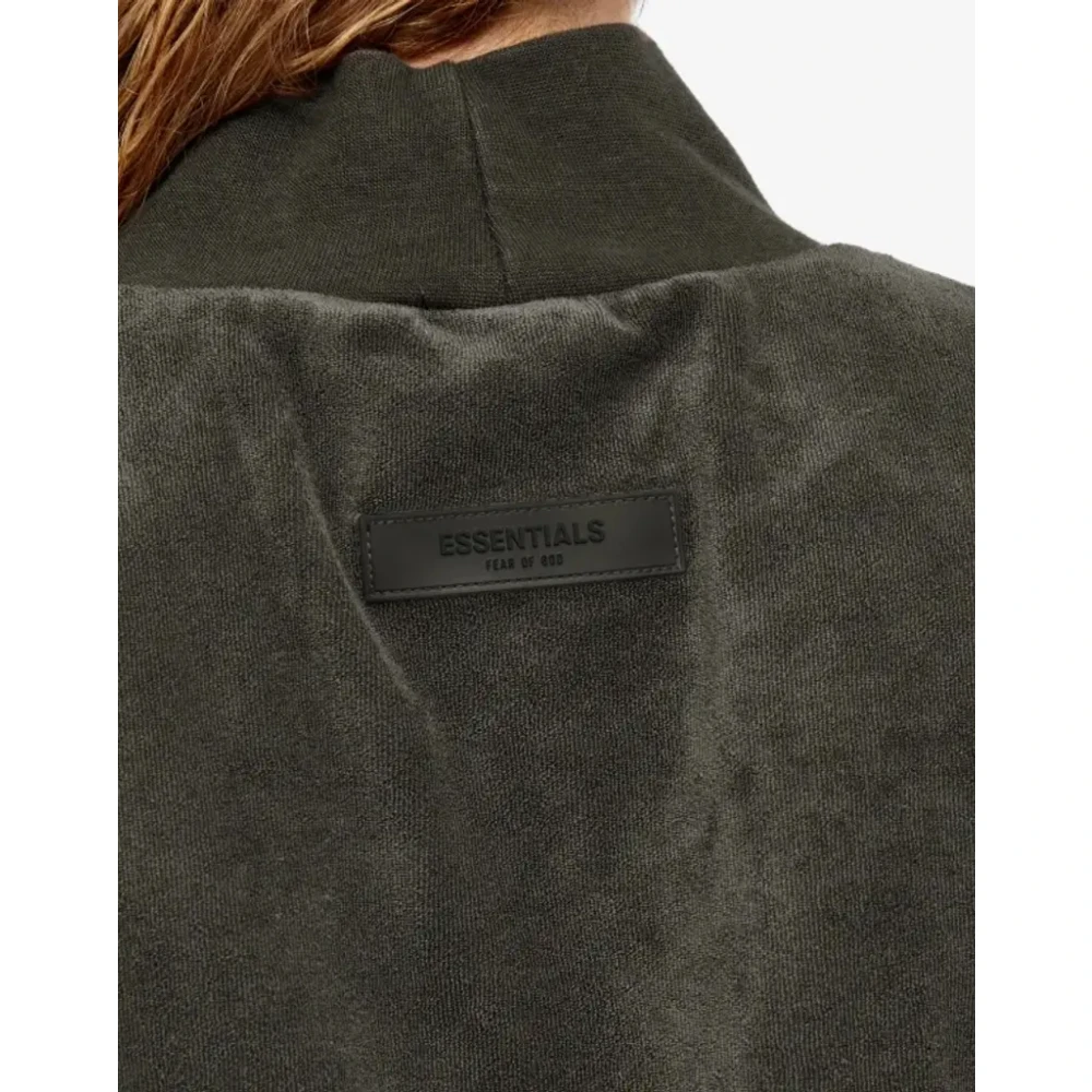 Fear Of God Mouwloze Mock Neck Vest Top Black Dames