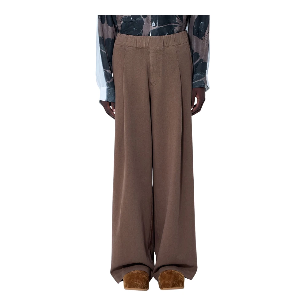 Trousers > Wide Trousers - - Dries Van Noten - Modalova