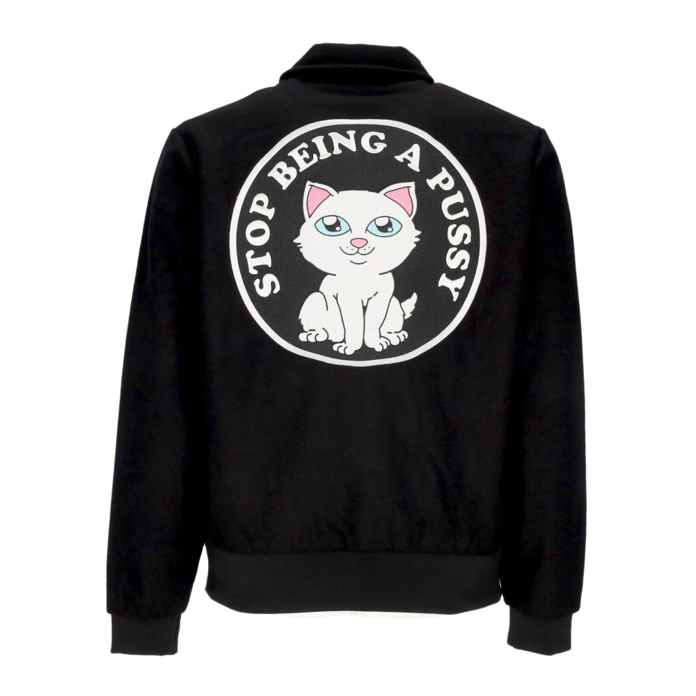 Ripndip Varsity Jack Zwart Geborduurd Zachte Pasvorm Black Heren