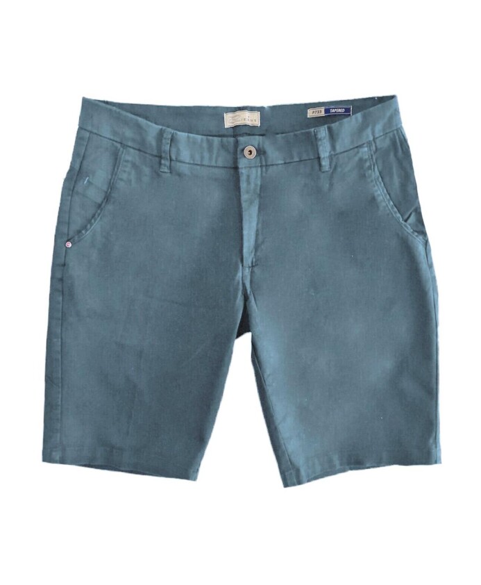 shorts-bermuda-en-coton-stretch-bleu