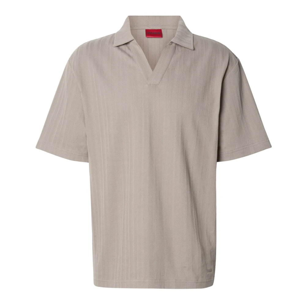 Hugo Men's Gray Polo Shirts, Xl, Polo Shirt