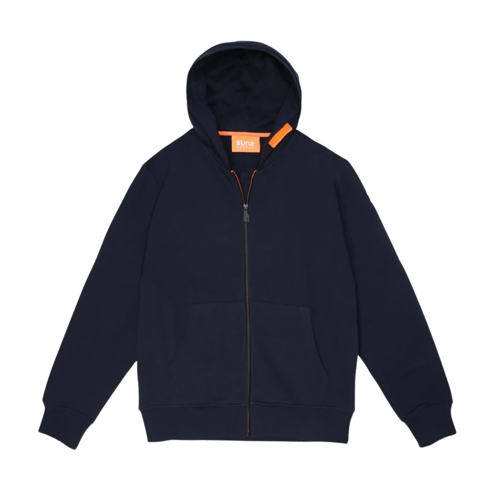 Suns Gezellige hoodie voor zonnige dagen Blue Heren