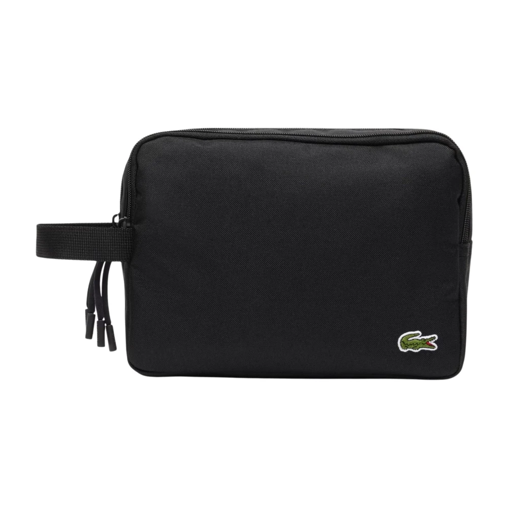Lacoste Unisex Nero Borse, Taglia Unica, New,