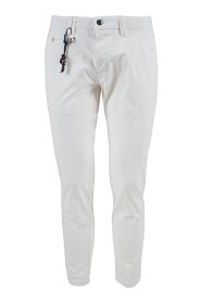 White Cotton Jeans & Pant