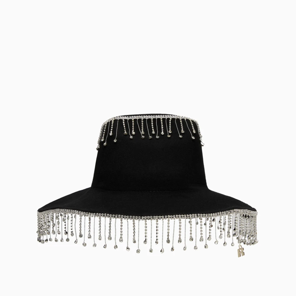 Rotate Birger Christensen Crystal Cowboyhoed Black Dames
