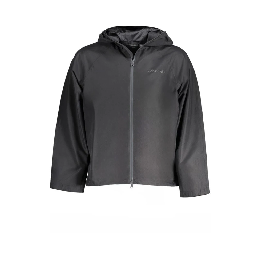 Calvin Klein Men's Black Polyester Jacket