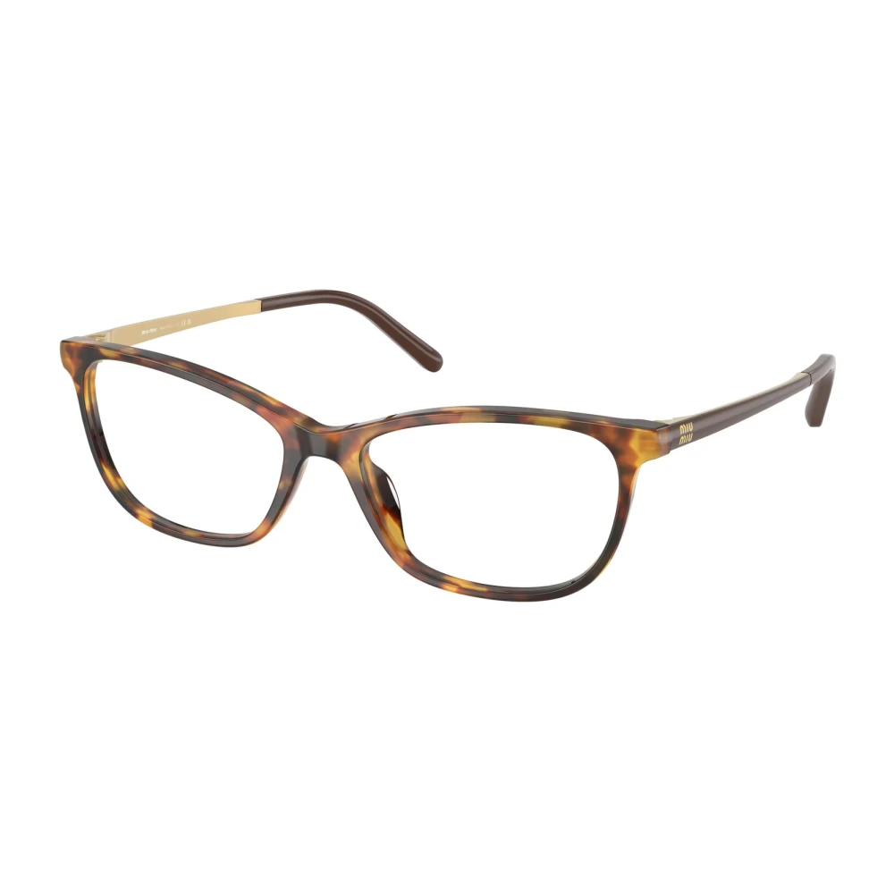 Miu Miu , Glasses, Female, Brown, 52 Mm, Cat-Eye Optical Frame