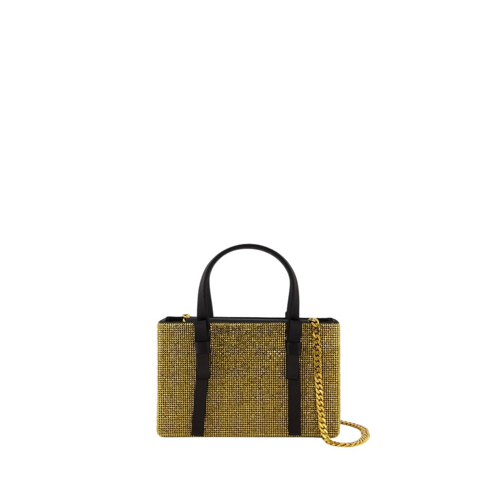 トートバッグ KARA Multicolor Rhinestones Mini Handbag Kara | Miinto