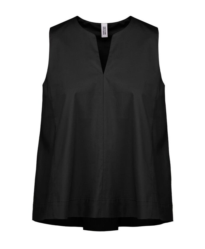 chemisier-sans-manches-en-melange-de-coton