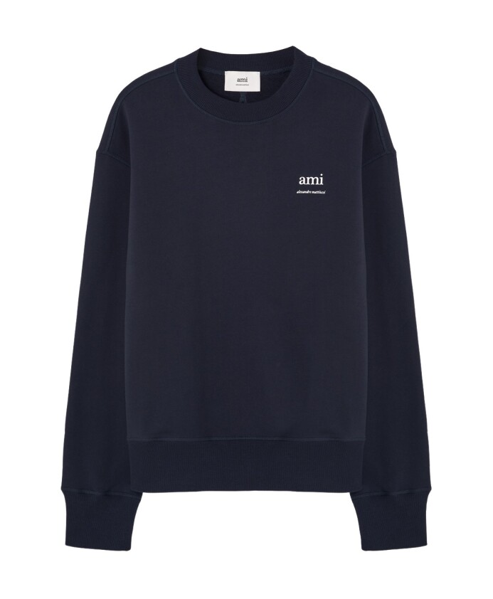 sweatshirt-en-coton-bleu-style-oversize