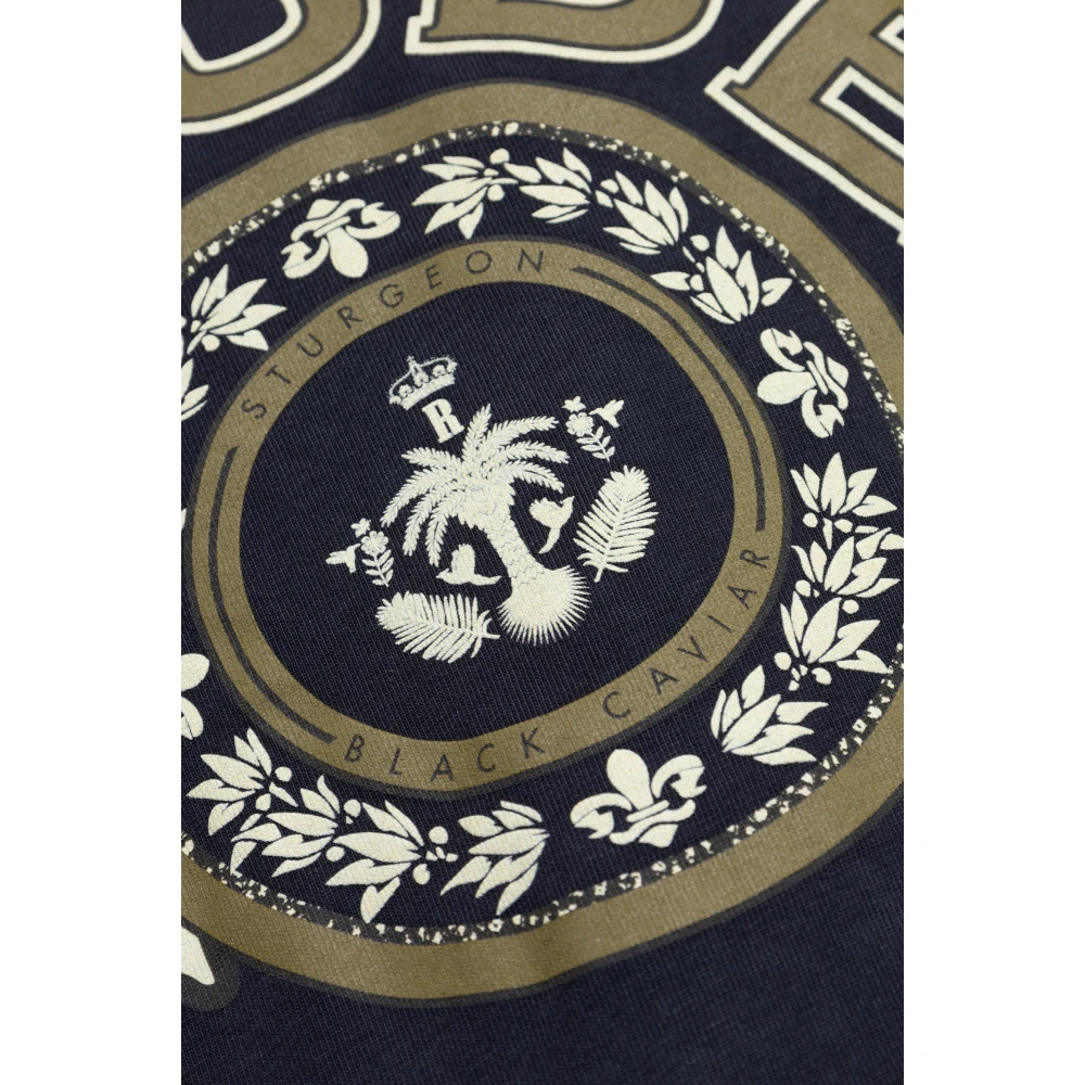 Rhude T-shirt met print Black Heren