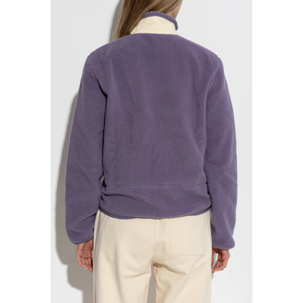 Sporty & Rich Fleece uit de Mountain collectie Purple Dames