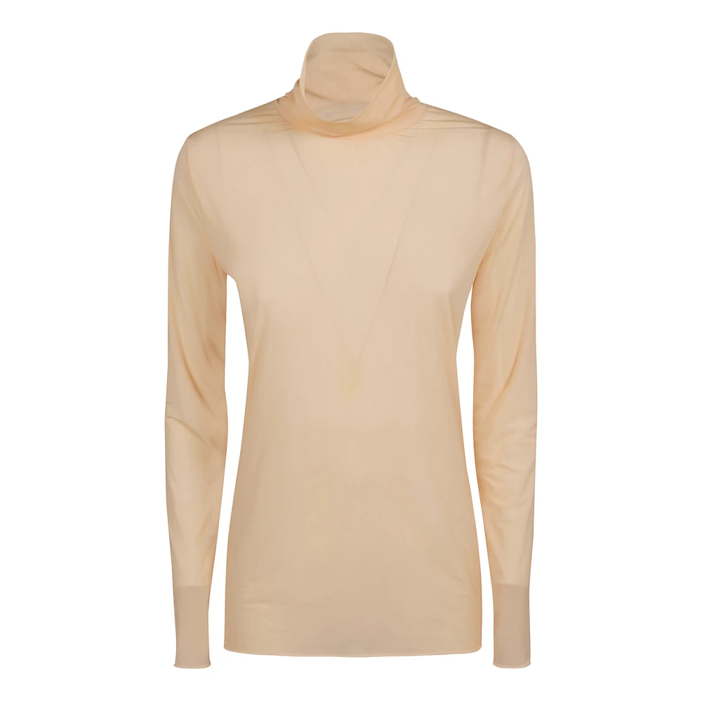 Dries Van Noten Blush Neck Style 9204 Modieuze Hoysers Brown Dames