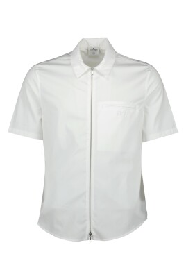 short-sleeved-white-cotton-zip-shirt