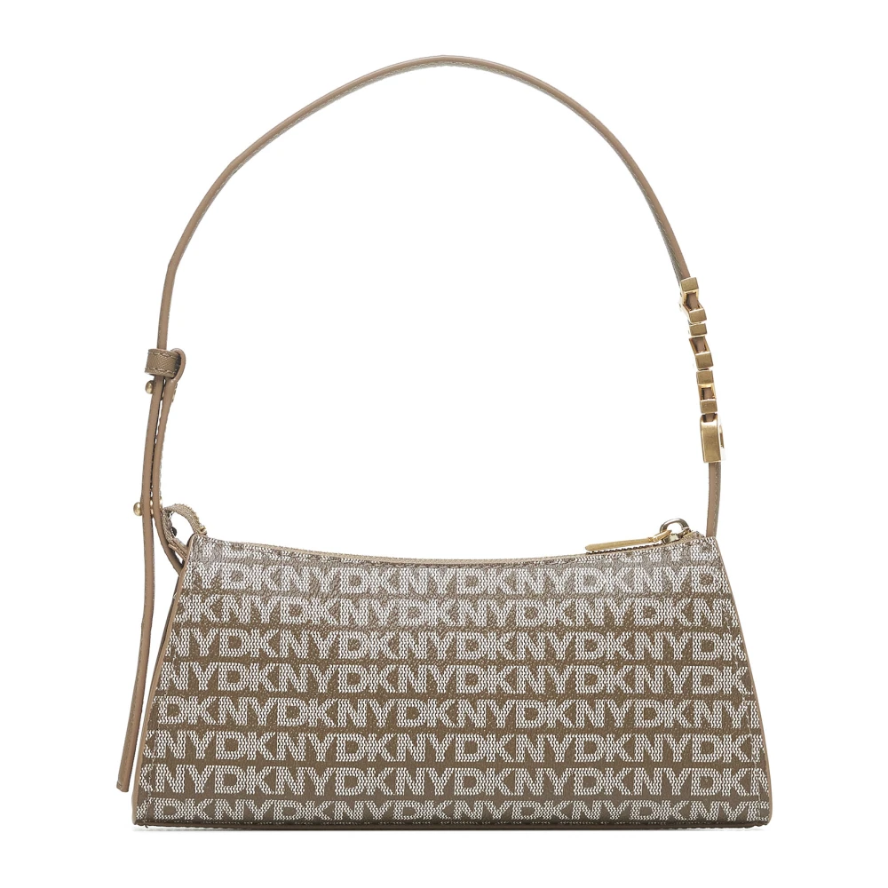 DKNY Stijlvolle Stadsstijl Horlogecollectie Beige Dames