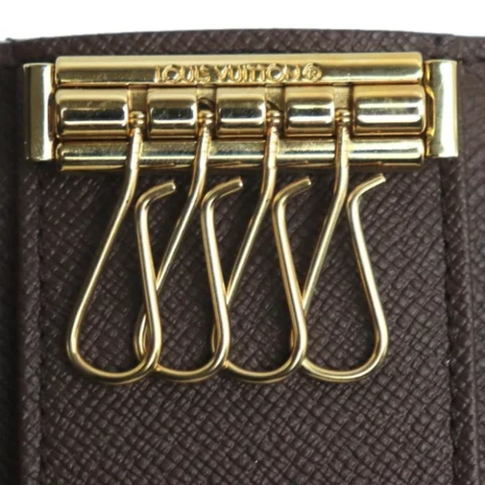 Louis Vuitton Vintage Pre-owned Canvas key-holders Brown Dames