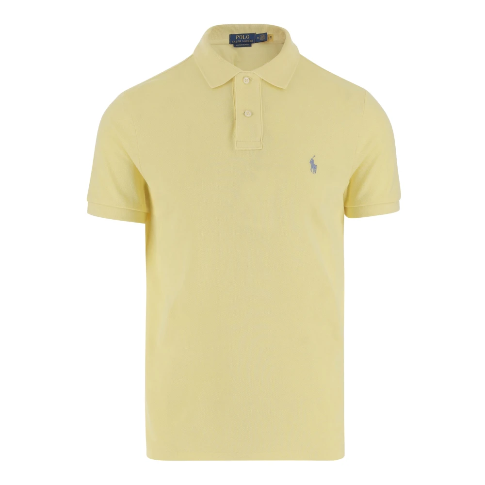 Polo Ralph Lauren Klassieke Katoenen Poloshirt Geel Yellow Heren