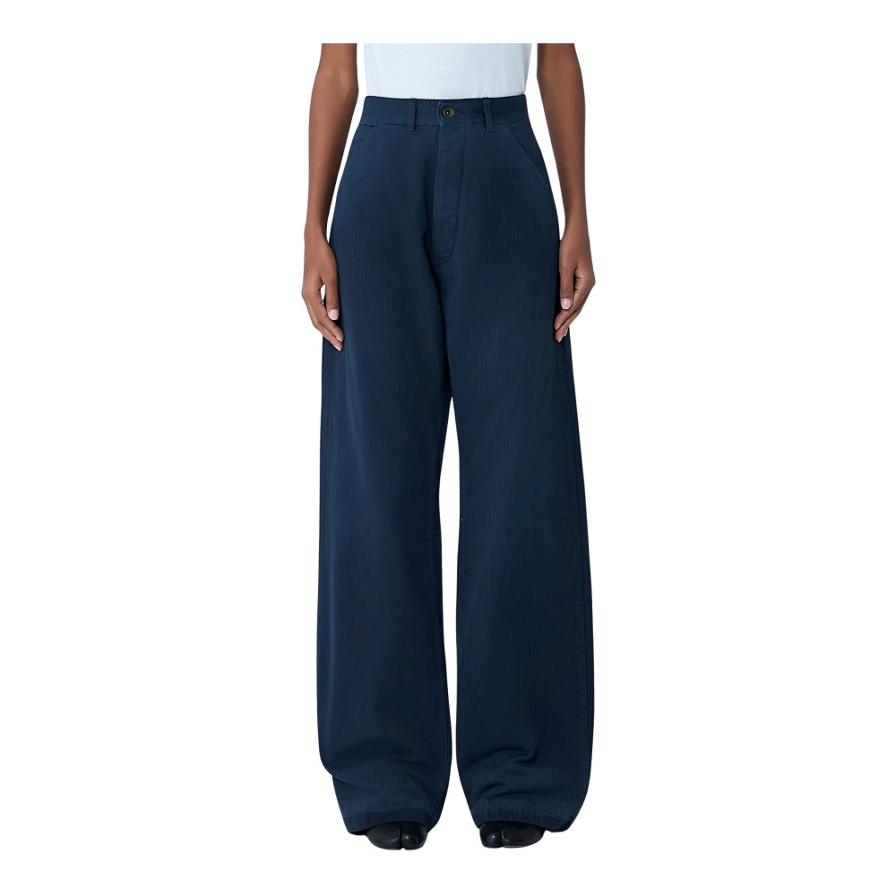 Maison Margiela Jean Large Femme Jeans Bleu W27