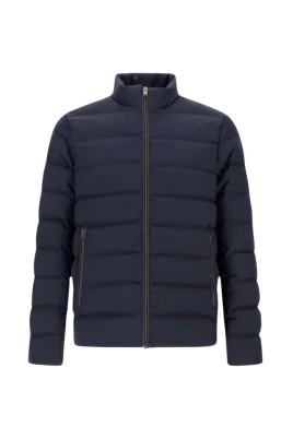 Polished Smooth Wool Bomber