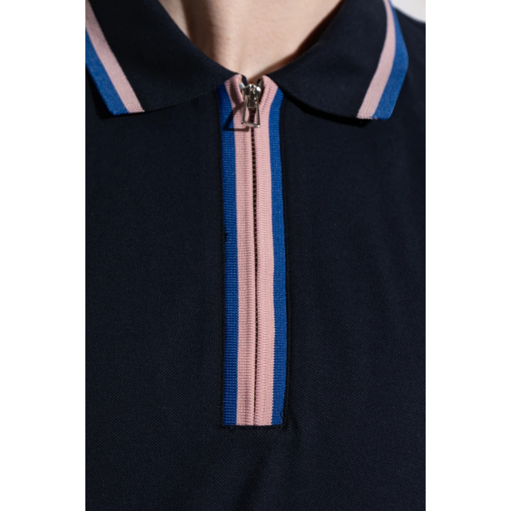 PS By Paul Smith Katoenen polo Blue Heren