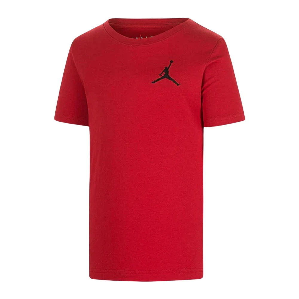 Jordan Rode Sport T-shirt met Jumpman Logo Red Heren