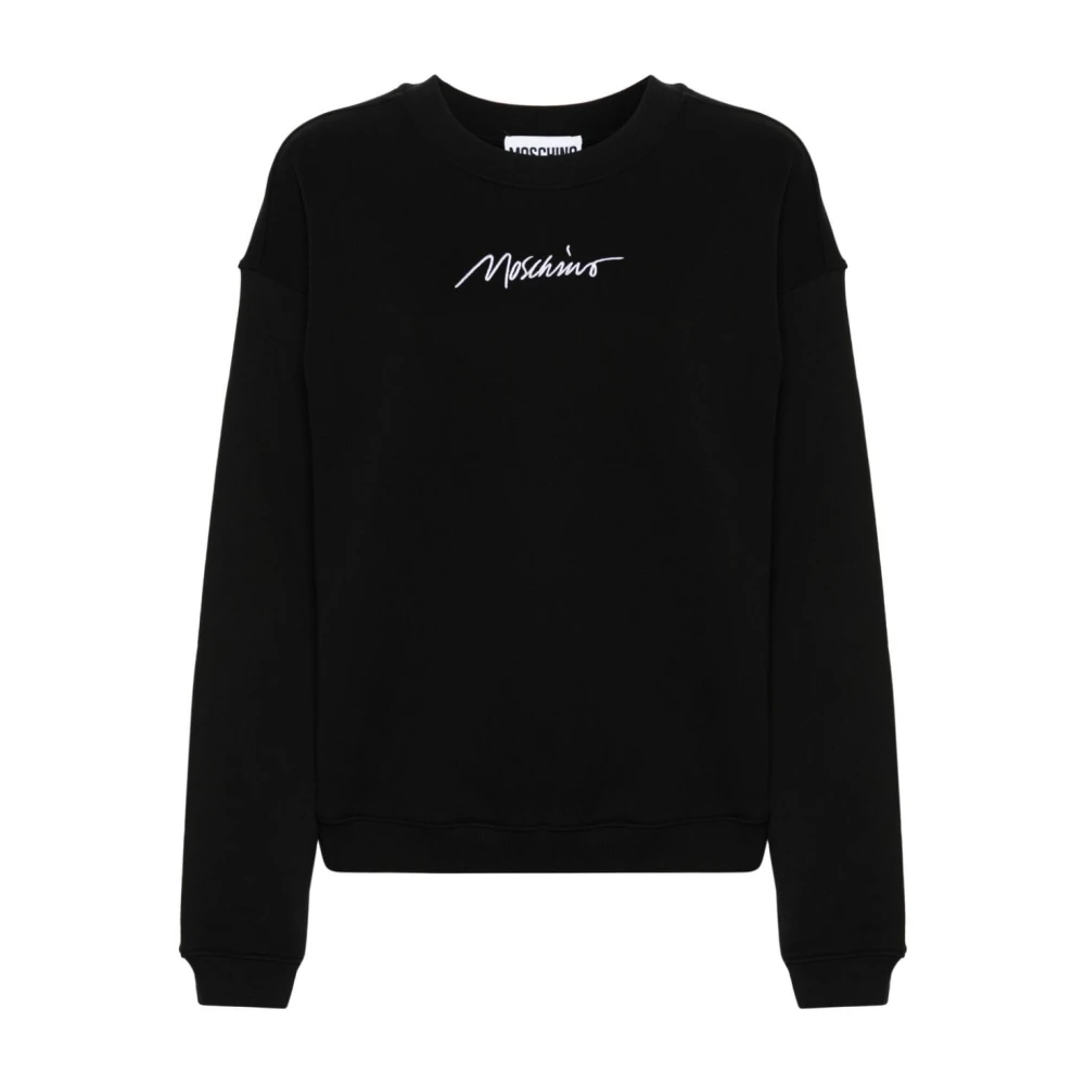 Moschino Casual Sweatshirt 2555C Black Dames