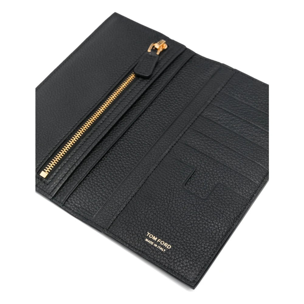 Tom Ford Stijlvolle Herenportemonnee Black Heren